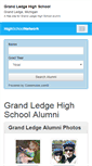 Mobile Screenshot of grandledgehighschool.org